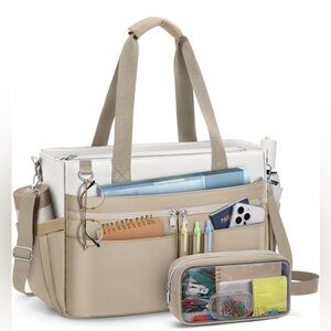 RAINSMORE Professional Handbag: Office Teacher,College,Nursing Messenger Bag
B